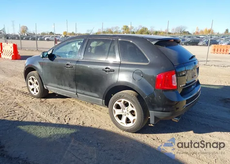 2013 Ford Edge Sel z USA, uszkodzony, nr VIN 2FMDK4JC6DBC21114